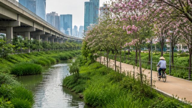 Balancing Concrete and Nature: A Sustainable Approach to Flood Management in Vietnam