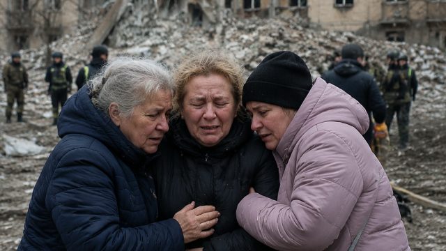 Tragedy Strikes Kryvyi Rih: Missile Strike Claims Lives and Injures Many