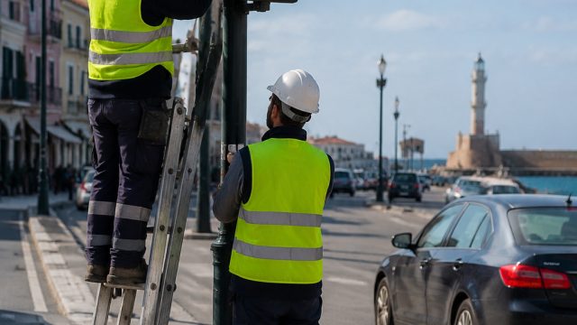 Traffic Light Upgrades Cause Temporary Disruptions in Chania