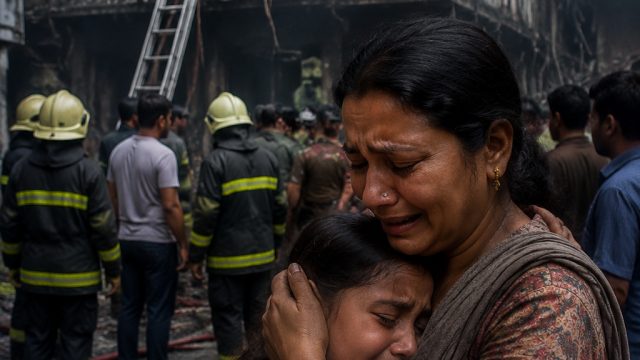 Tragic Loss: Community Mourns Nine Lives in Lucknow Fire Incident