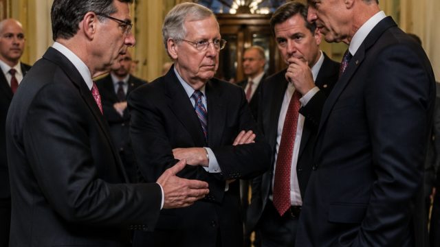 GOP Faces Internal Divisions Ahead of Trump's Capitol Visit