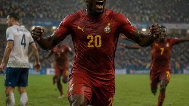 Ghana Stuns England in World Cup Draw Amid Challenging Conditions