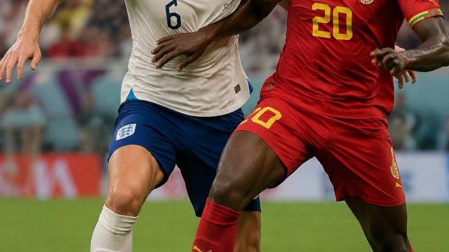 England and Ghana's Intense World Cup Clash Ends in Stalemate