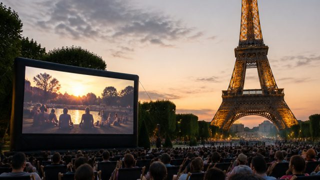 Paris Takes Innovative Steps to Beat the Heatwave with 'Ciné-clim'