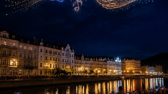 Karlovy Vary Hosts Unprecedented Drone Show Celebrating Connection and Music