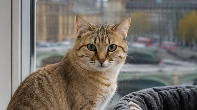 Rescue Tale: Desert Cat Finds Home in London After Heartwarming Journey